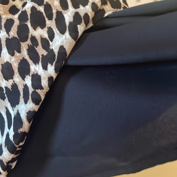 Leopard Print Flare Shirt Dress - Picture 3 of 3